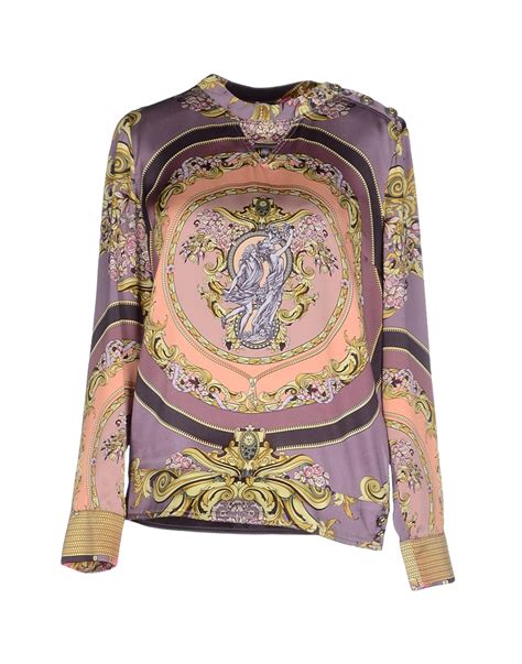 top versace rosa|versace blouses for ladies.